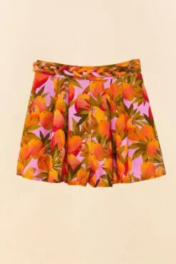 Farm Rio Lilac Mango Macaws Shorts 11 Farm Rio Lilac Mango Macaws Shorts -Farm Rio 306909 06