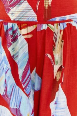 Farm Rio Red Sweet Jungle Organic Cotton Shorts 8 Farm Rio Red Sweet Jungle Organic Cotton Shorts -Farm Rio 306991 06