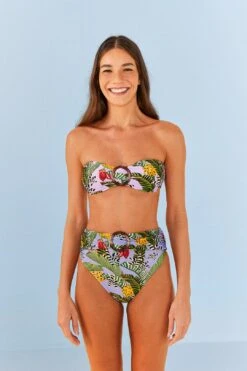 Farm Rio Striped Bananas One Piece Swimsuit 13 Farm Rio Striped Bananas One Piece Swimsuit -Farm Rio 307051 04
