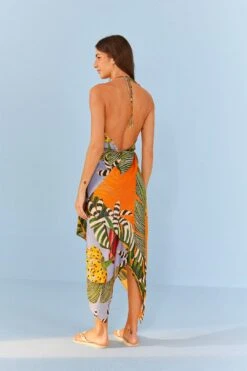 Farm Rio Striped Bananas Cover Up 13 Farm Rio Striped Bananas Cover Up -Farm Rio 307052 05