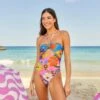 Farm Rio Full Garden One Piece Swimsuit 1 Farm Rio Full Garden One Piece Swimsuit -Farm Rio 307072 02