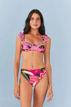 Farm Rio Pink Leopard Forest Underwire Bikini Top 10 Farm Rio Pink Leopard Forest Underwire Bikini Top -Farm Rio 307080 03