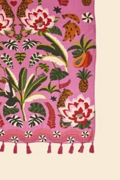 Farm Rio Pink Leopard Forest Sarong 16 Farm Rio Pink Leopard Forest Sarong -Farm Rio 307083 07