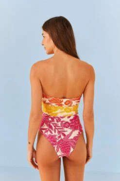 Farm Rio Tropical Woodcut One Piece Swimsuit 12 Farm Rio Tropical Woodcut One Piece Swimsuit -Farm Rio 307084 05