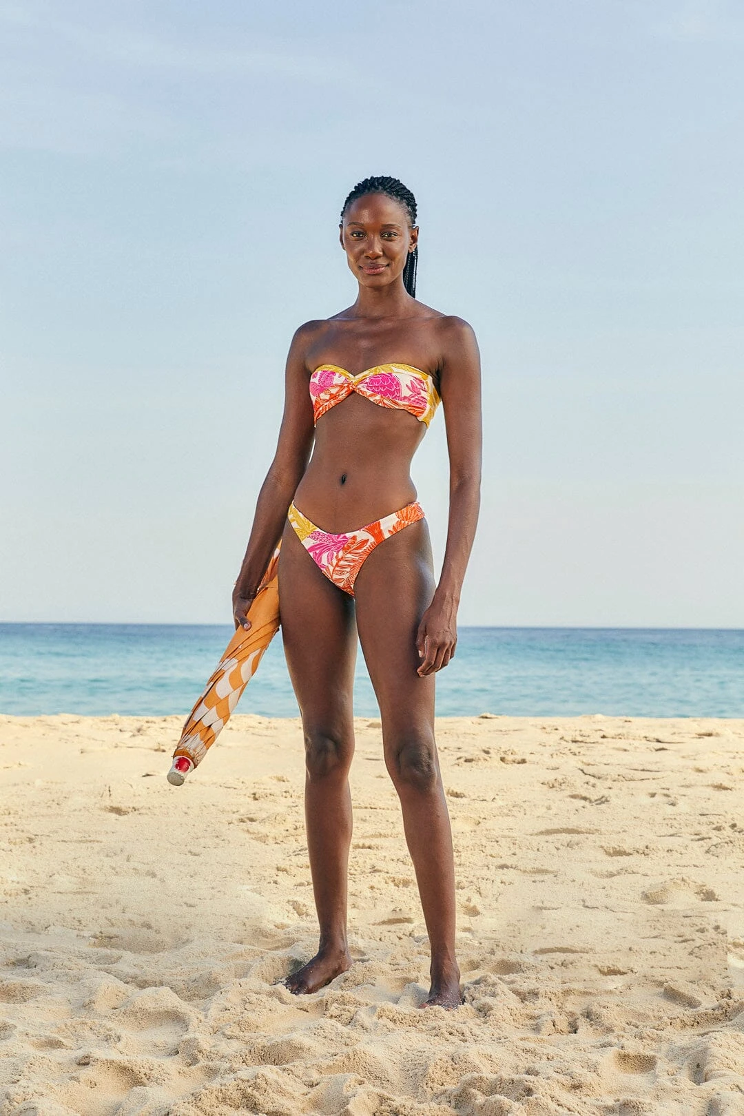 Farm Rio Tropical Woodcut High Leg Bikini Bottom 3 Farm Rio Tropical Woodcut High Leg Bikini Bottom