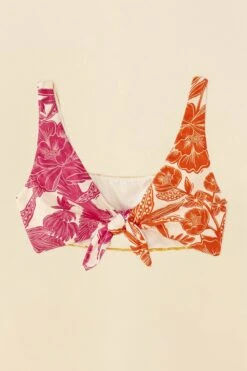 Farm Rio Tropical Woodcut Bikini Top 15 Farm Rio Tropical Woodcut Bikini Top -Farm Rio 307087 07