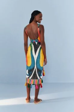 Farm Rio Macaw Stripes Sarong 14 Farm Rio Macaw Stripes Sarong -Farm Rio 307131 05