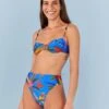 Farm Rio Blue Macaw Party Underwire Bikini Top 1 Farm Rio Blue Macaw Party Underwire Bikini Top -Farm Rio 307134 03