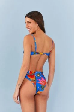 Farm Rio Blue Macaw Party Underwire Bikini Top 10 Farm Rio Blue Macaw Party Underwire Bikini Top -Farm Rio 307134 05