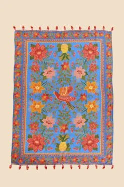 Farm Rio Blue Tropical Tapestry Sarong -Farm Rio 307139 06