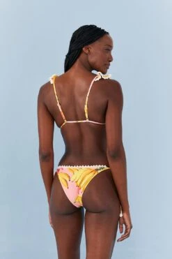 Farm Rio Pink Banana Taste Ruffle Bikini Top -Farm Rio 307163 04