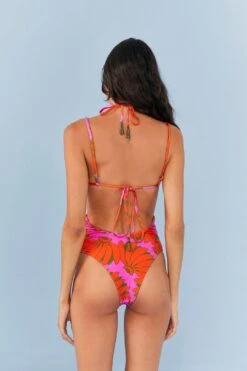 Farm Rio Pink Copacabana One Piece Swimsuit -Farm Rio 307169 04