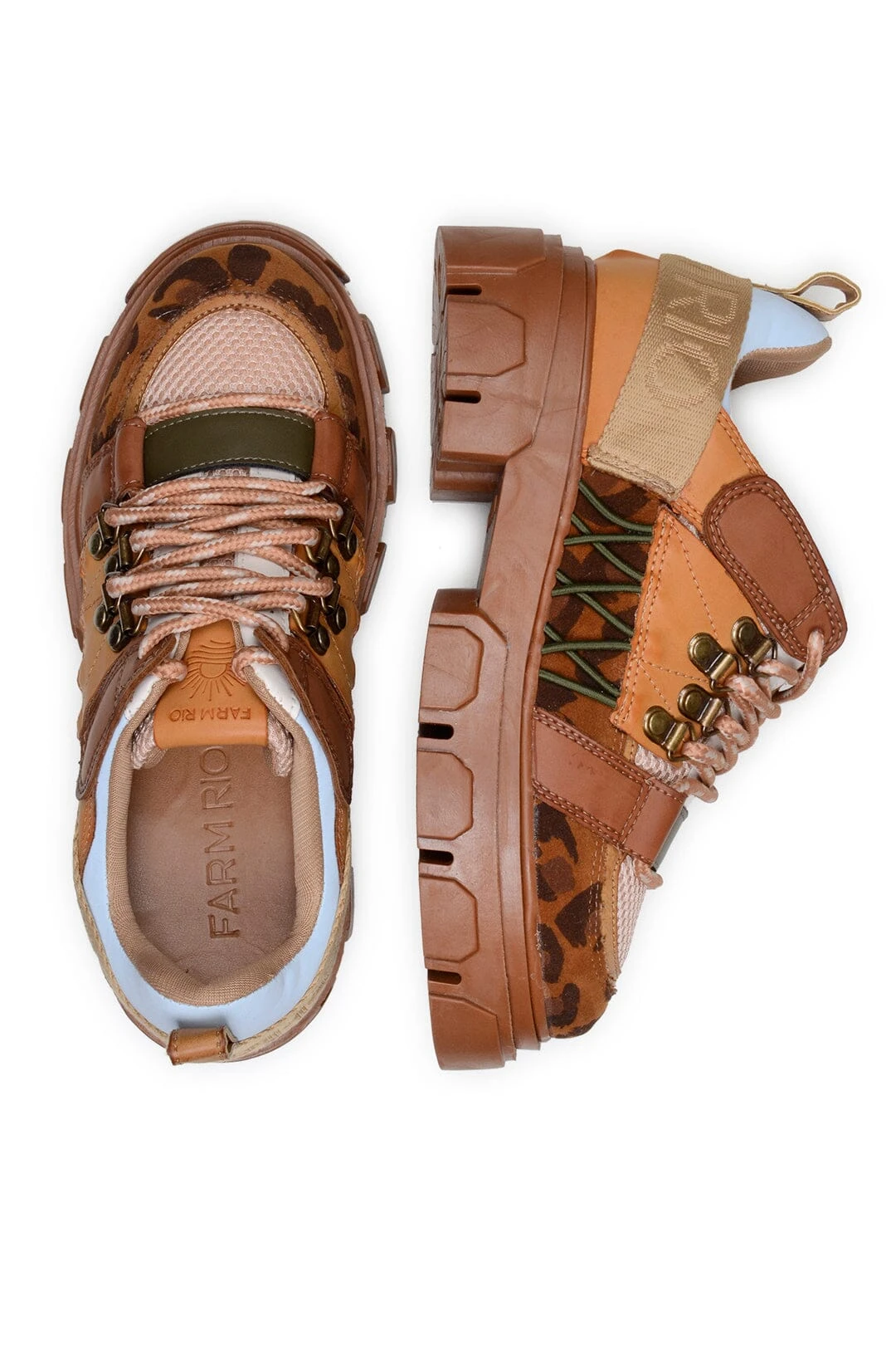 Farm Rio Caramel Floresta Platform Sneaker 5 Farm Rio Caramel Floresta Platform Sneaker - Image 3