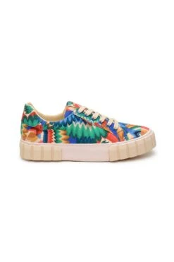 Farm Rio Chevron Toucans Flatform Sneaker 8 Farm Rio Chevron Toucans Flatform Sneaker -Farm Rio 307707 03