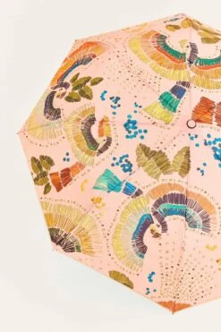 Colorful Bird Umbrella -Farm Rio 307948 02