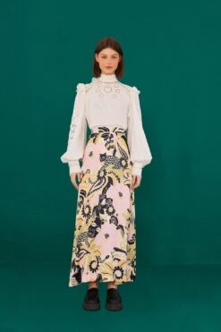 Farm Rio Off-White Romantic Blouse -Farm Rio 308187 03