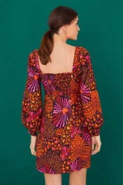 Farm Rio Leopard Hearts Mini Dress 9 Farm Rio Leopard Hearts Mini Dress -Farm Rio 308209 03