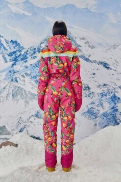 Farm Rio Pink Cashew Ski Jumpsuit -Farm Rio 308303 05