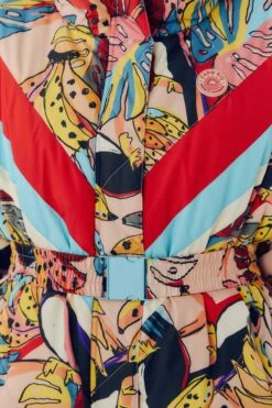 Farm Rio Banana Bunch Ski Puffer Jacket 16 Farm Rio Banana Bunch Ski Puffer Jacket -Farm Rio 308308 07