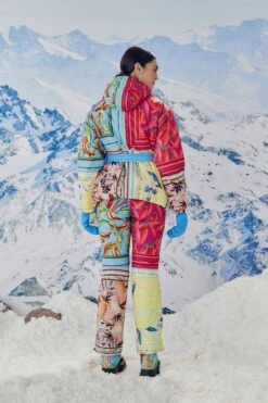 Farm Rio Mixed Scarves Ski Puffer Jacket 14 Farm Rio Mixed Scarves Ski Puffer Jacket -Farm Rio 308309 05