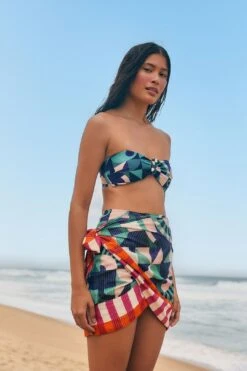 Farm Rio Ombre Graphic Toucans Cover Up -Farm Rio 308536 02