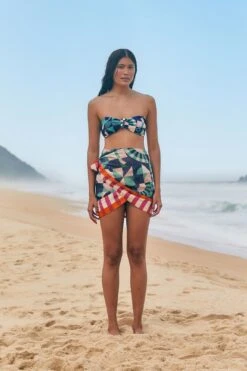 Farm Rio Ombre Graphic Toucans Cover Up -Farm Rio 308536 03