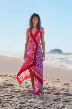 Farm Rio Maxi Leopard Patch Cover Up 10 Farm Rio Maxi Leopard Patch Cover Up -Farm Rio 308543 02