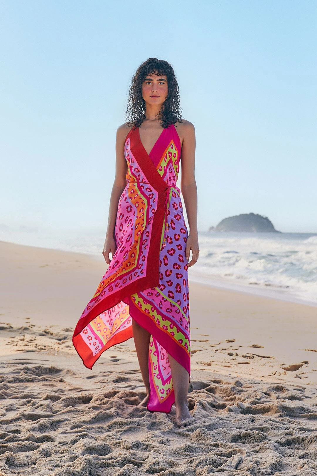 Farm Rio Maxi Leopard Patch Cover Up 6 Farm Rio Maxi Leopard Patch Cover Up - Image 4