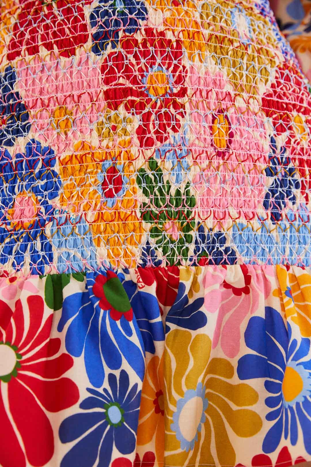 Farm Rio Sand Sunny Daisies Mini Dress 6 Farm Rio Sand Sunny Daisies Mini Dress - Image 4