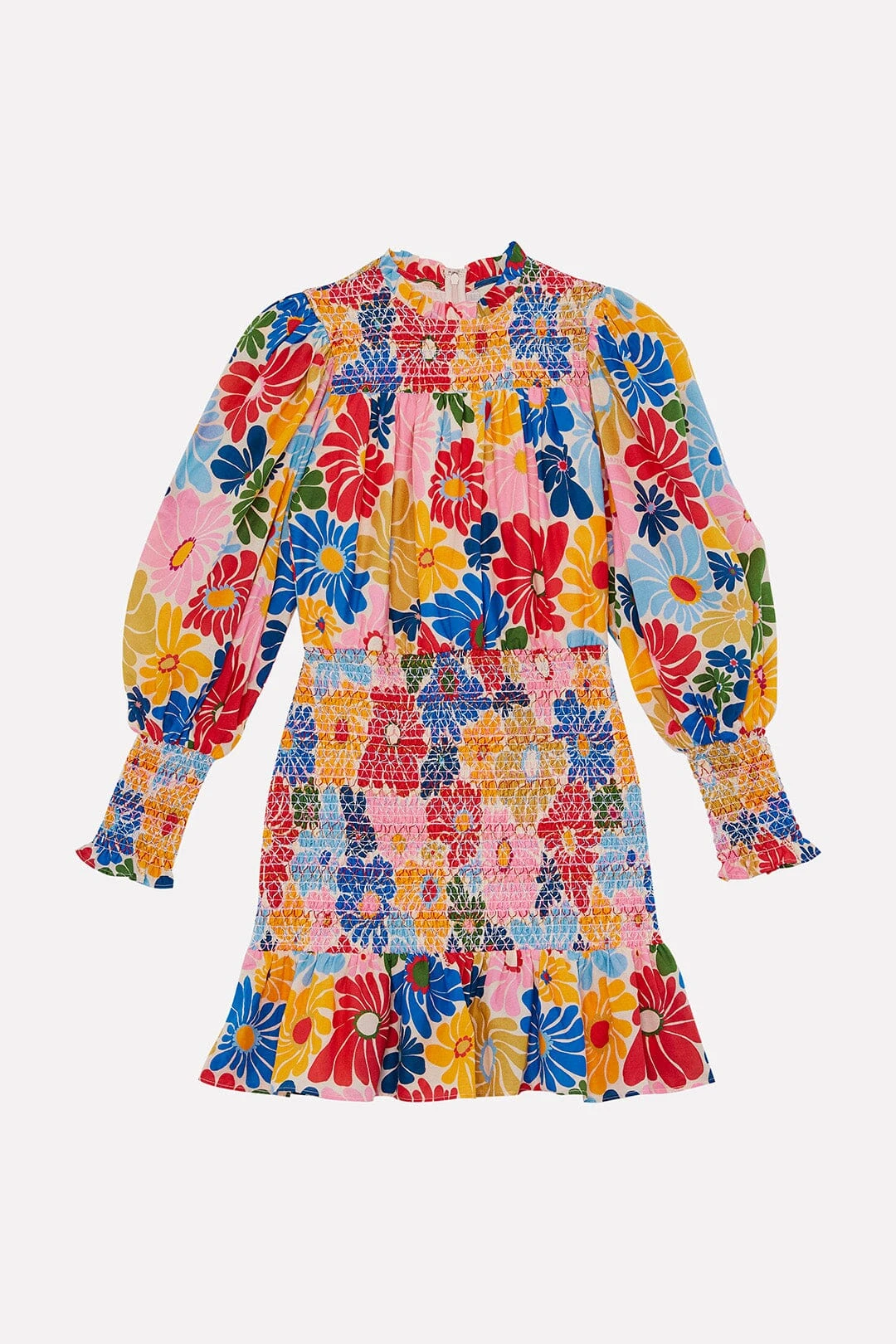 Farm Rio Sand Sunny Daisies Mini Dress 7 Farm Rio Sand Sunny Daisies Mini Dress - Image 5