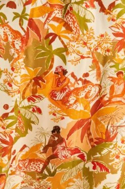 Farm Rio Sand Leopard Forest Maxi Dress 12 Farm Rio Sand Leopard Forest Maxi Dress -Farm Rio 309151 05