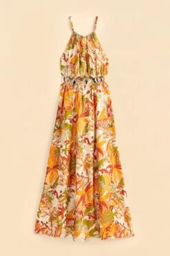 Farm Rio Sand Leopard Forest Maxi Dress 13 Farm Rio Sand Leopard Forest Maxi Dress -Farm Rio 309151 06