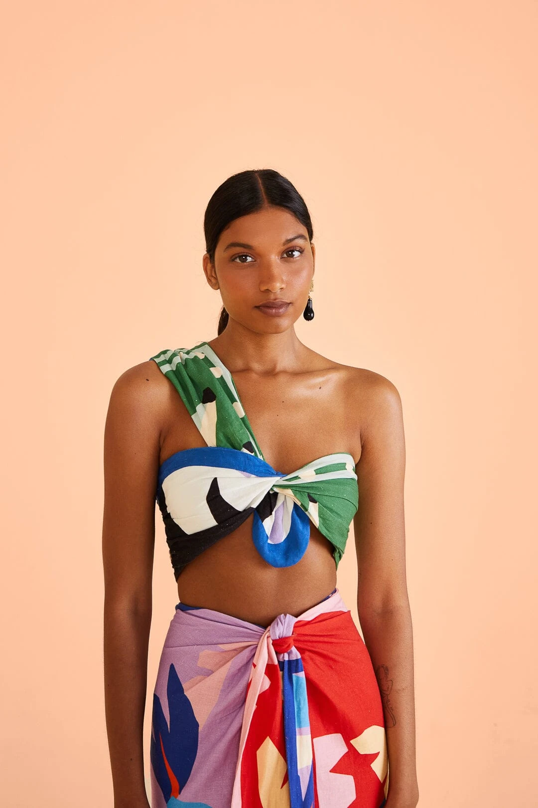 Farm Rio Brasil Bahia Scarves Crop Top 3 Farm Rio Brasil Bahia Scarves Crop Top