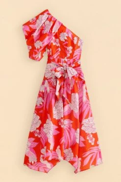 Farm Rio Red Dewdrop Floral Midi Dress 13 Farm Rio Red Dewdrop Floral Midi Dress -Farm Rio 309194 06