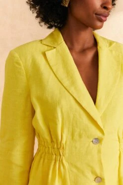 Farm Rio Bright Yellow Blazer -Farm Rio 309211 03