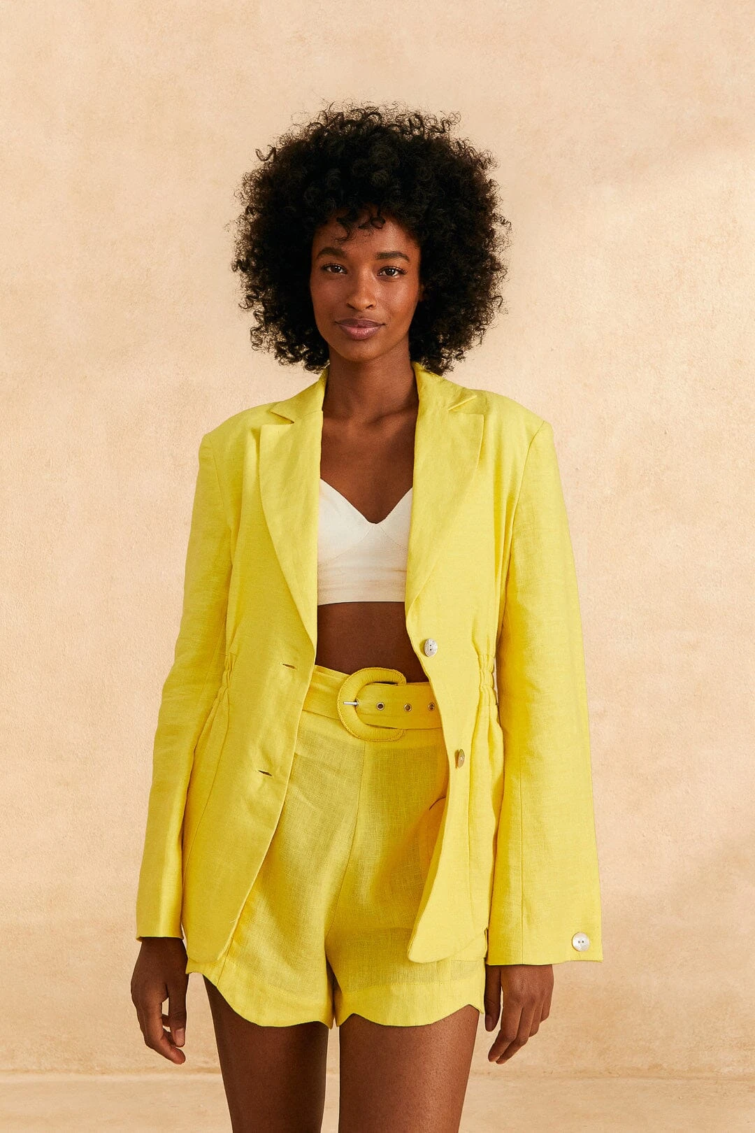 Farm Rio Bright Yellow Shorts 3 Farm Rio Bright Yellow Shorts