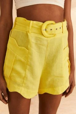 Farm Rio Bright Yellow Shorts 10 Farm Rio Bright Yellow Shorts -Farm Rio 309212 03