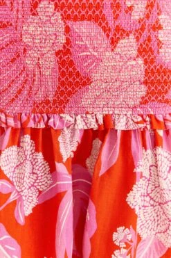 Farm Rio Red Dewdrop Floral Mini Dress 11 Farm Rio Red Dewdrop Floral Mini Dress -Farm Rio 309259 05