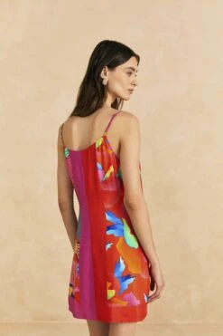 Farm Rio Mixed Ombre Chita Scarf Lenzing™ Ecovero™ Viscose Mini Dress 10 Farm Rio Mixed Ombre Chita Scarf Lenzing™ Ecovero™ Viscose Mini Dress -Farm Rio 309265 04