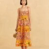 Farm Rio Mixed Fruits Paradise Midi Dress 2 Farm Rio Mixed Fruits Paradise Midi Dress -Farm Rio 309292 01