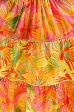 Farm Rio Mixed Painted Birds Maxi Dress 11 Farm Rio Mixed Painted Birds Maxi Dress -Farm Rio 309301 05