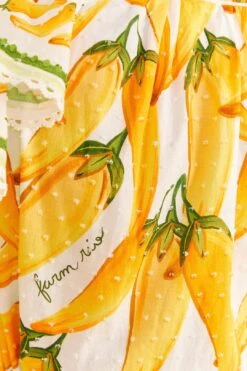 Farm Rio Off-White Peppers Maxi Dress 12 Farm Rio Off-White Peppers Maxi Dress -Farm Rio 309305 05