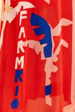 Farm Rio Brasil Bahia Scarves Midi Dress -Farm Rio 309309 05