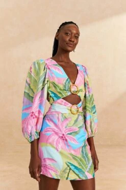Farm Rio 32 Farm Rio Beach Vibe Mini Dress