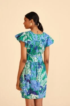 Farm Rio Green Jungle Panther Mini Dress 10 Farm Rio Green Jungle Panther Mini Dress -Farm Rio 309352 04