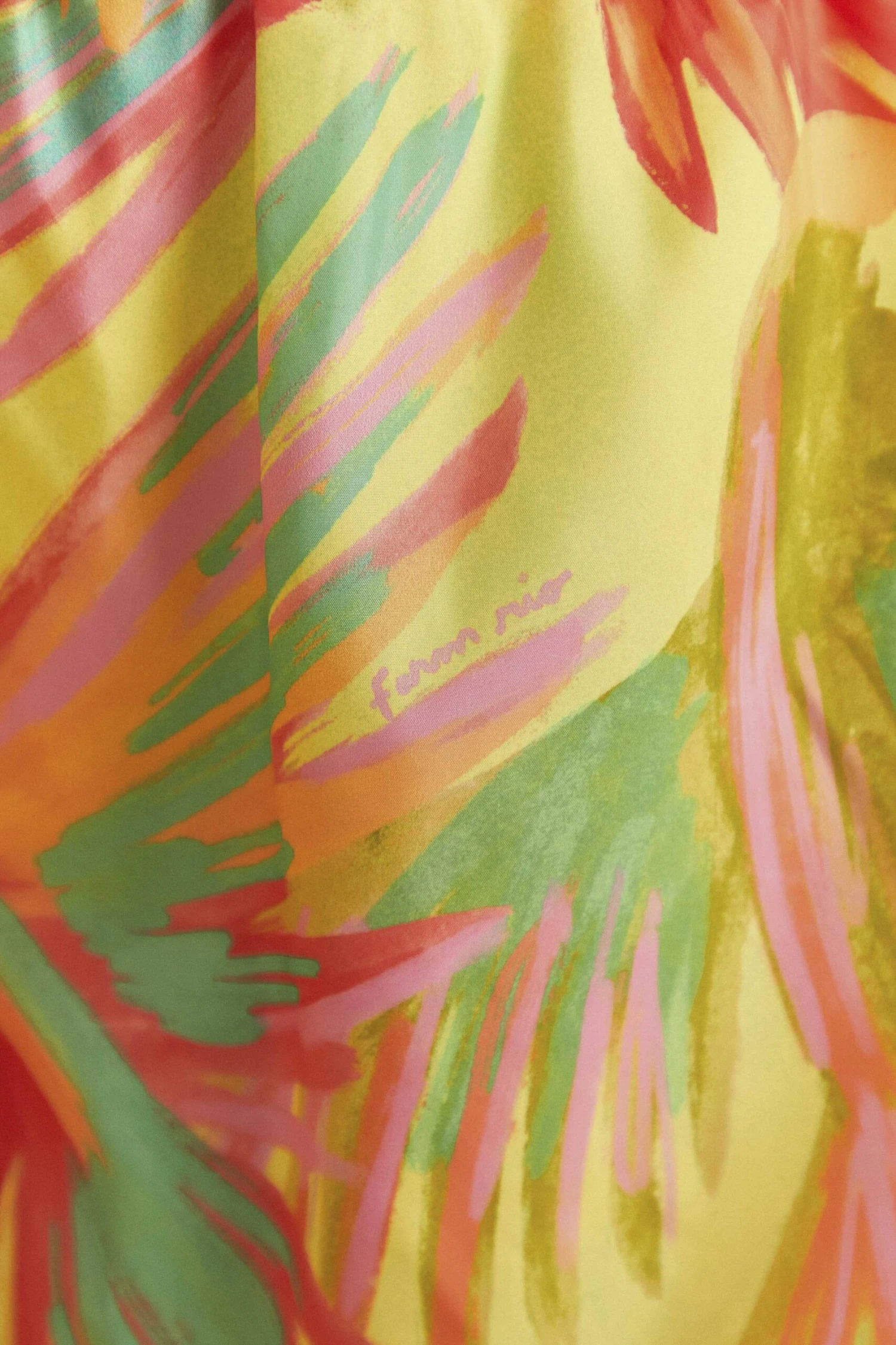 Farm Rio Lime Painted Birds Shorts 6 Farm Rio Lime Painted Birds Shorts - Image 4