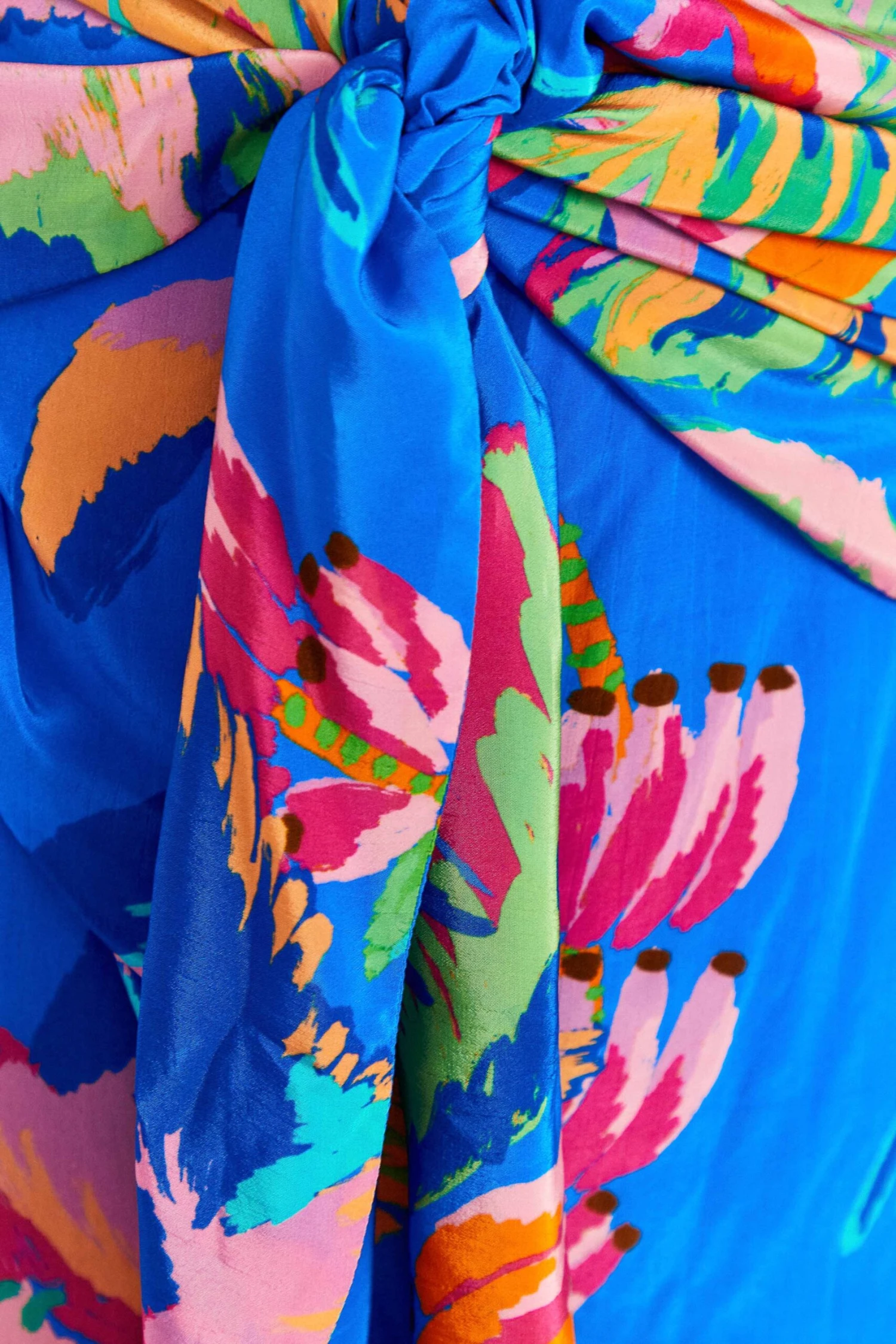 Farm Rio Blue Painted Jungle Mini Skirt 7 Farm Rio Blue Painted Jungle Mini Skirt - Image 5