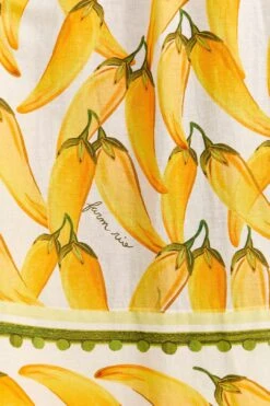 Farm Rio Off-White Peppers Maxi Skirt 12 Farm Rio Off-White Peppers Maxi Skirt -Farm Rio 309400 05