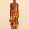 Farm Rio Mixed Romantic Garden Maxi Skirt 2 Farm Rio Mixed Romantic Garden Maxi Skirt -Farm Rio 309411 01