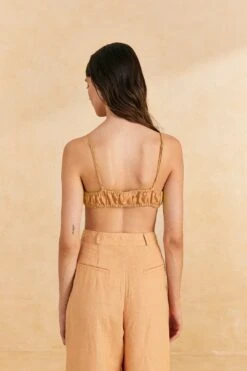 Farm Rio Beige Leaf Crop Top 9 Farm Rio Beige Leaf Crop Top -Farm Rio 309419 03